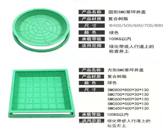 东丽树脂复合种植井盖展示